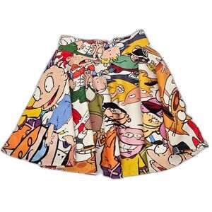 Nickelodeon Characters Mini Skater Skirt XS/S
